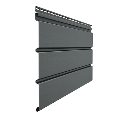 Софит Т4 (3,05) сплошной Графит Дёке (16 шт./уп.) фото Центр Металлокровли
