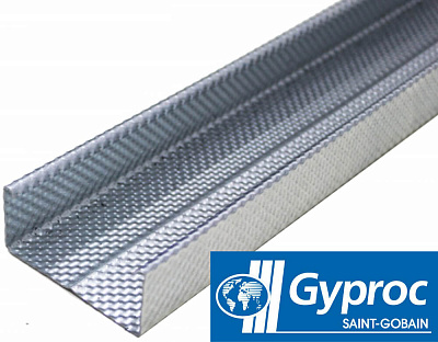 Профиль ПП 60мм на 27мм длина 3000мм GYPROC-Ультра упаковка 12 штук