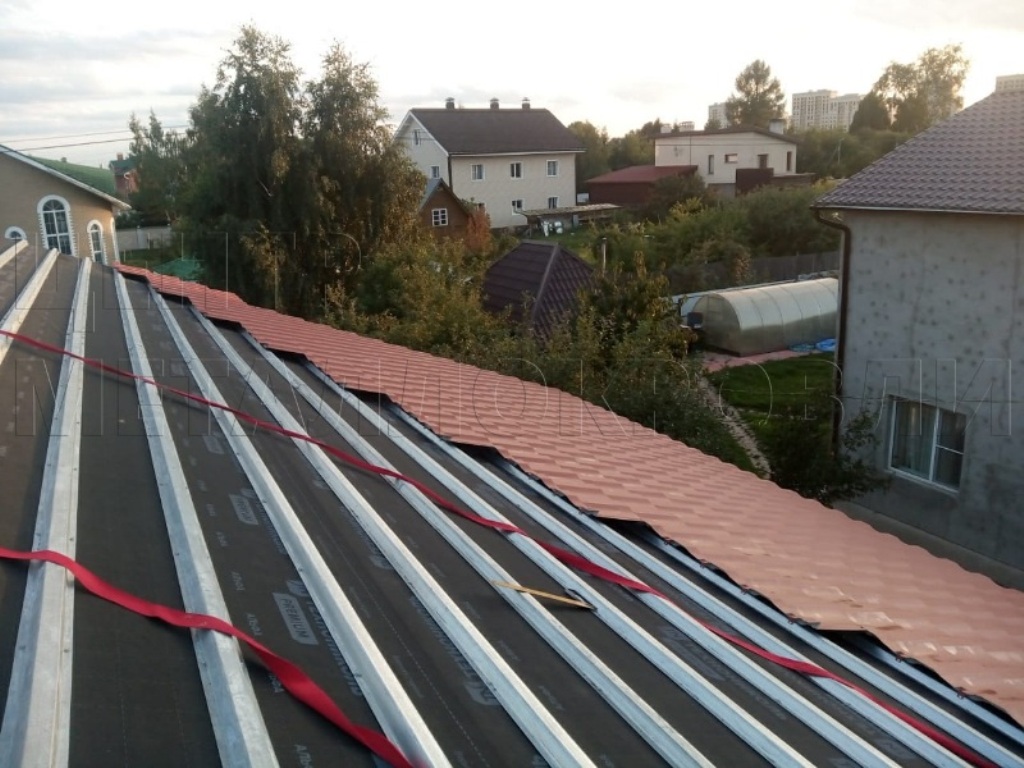 Металлочерепица Геркулес 8004 терракотовый Стальной Бархат от Центра Металлокровли в Йошкар-Оле